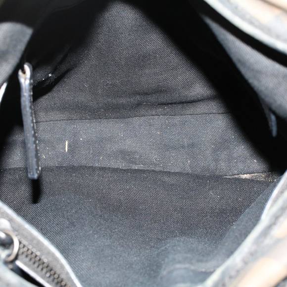 BURBERRY Nova Check Shoulder Bag PVC Leather Brown Auth yk7846B - Picture 7 of 15